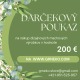 darčekový poukaz